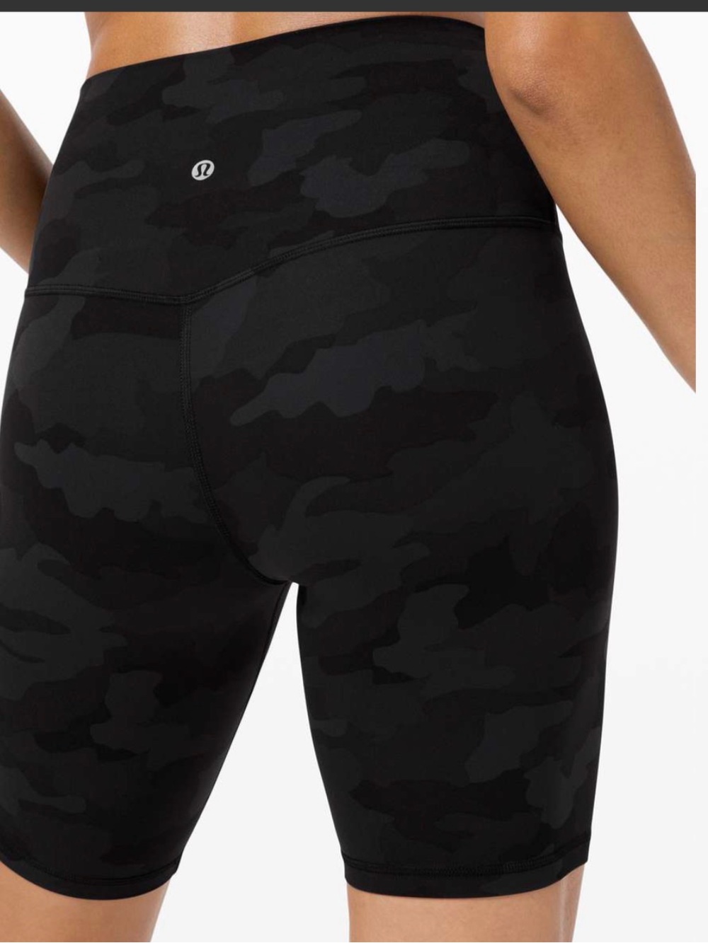 Lululemon Align 8” shorts black Camo 10